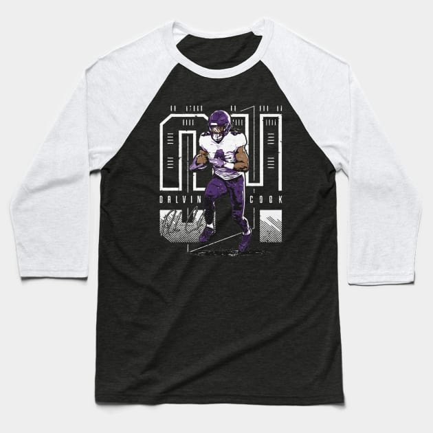 Dalvin Cook Minnesota Future Baseball T-Shirt by Chunta_Design